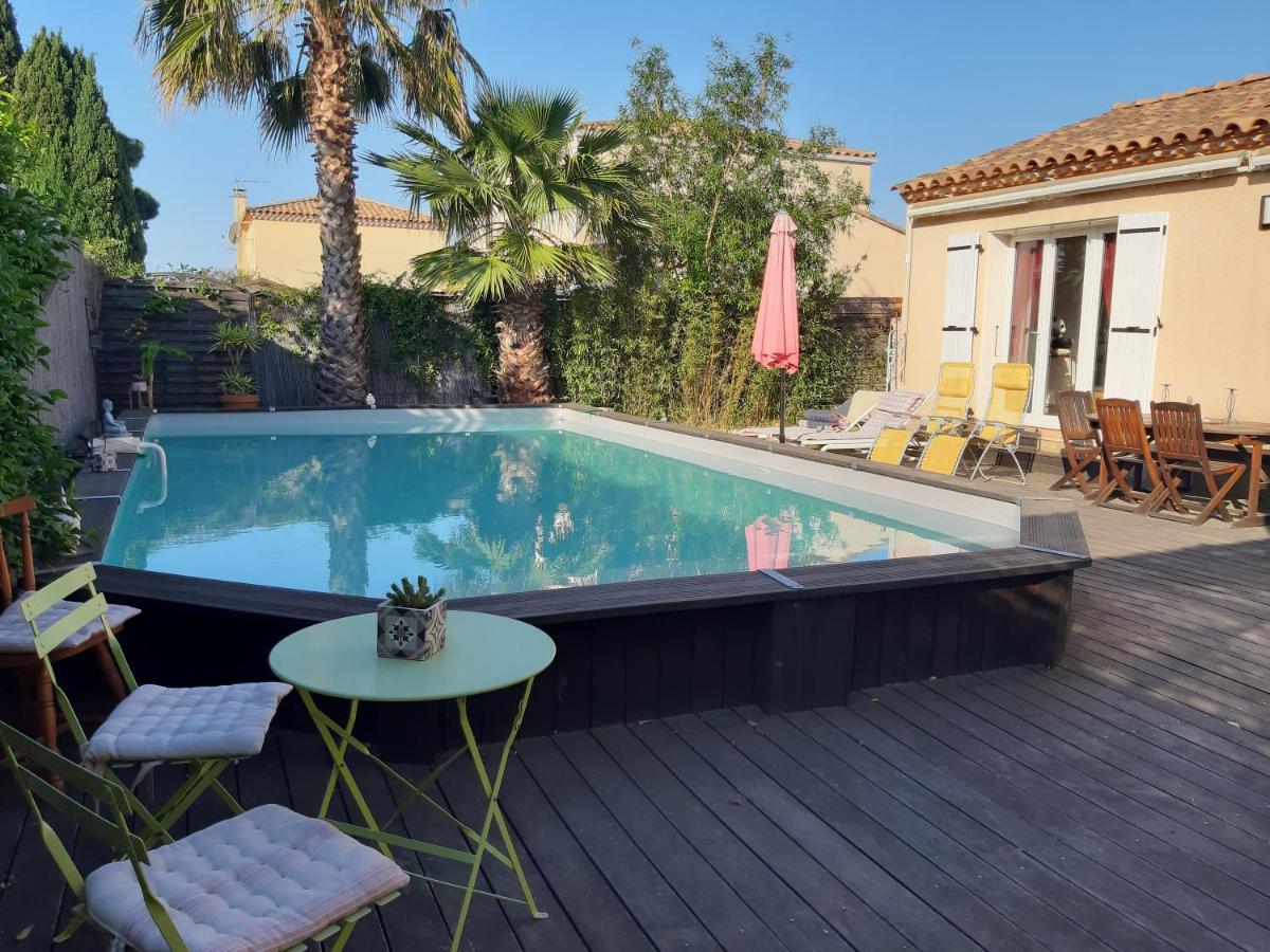 Villa Perols: Tranquil Rooms Near Expo, Beaches & Airport Exterior photo